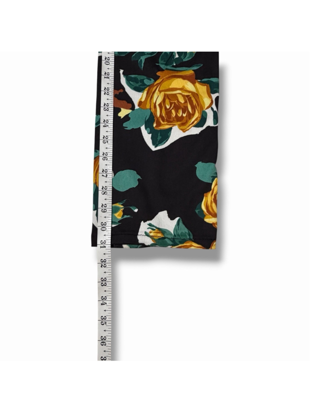 VTG Moschino Jeans Y2K Womens Mid Rise Rose Print Straight Pants 28x31 READ - Picture 5 of 13